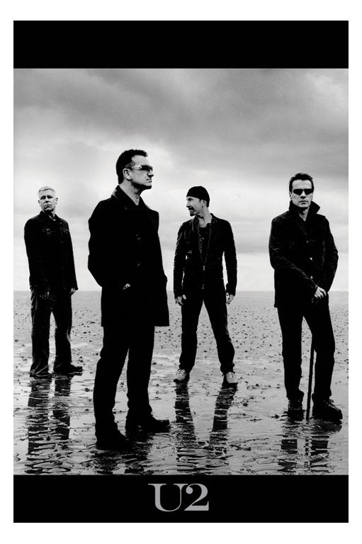 U2 Group Photo 2009 Maxi Poster