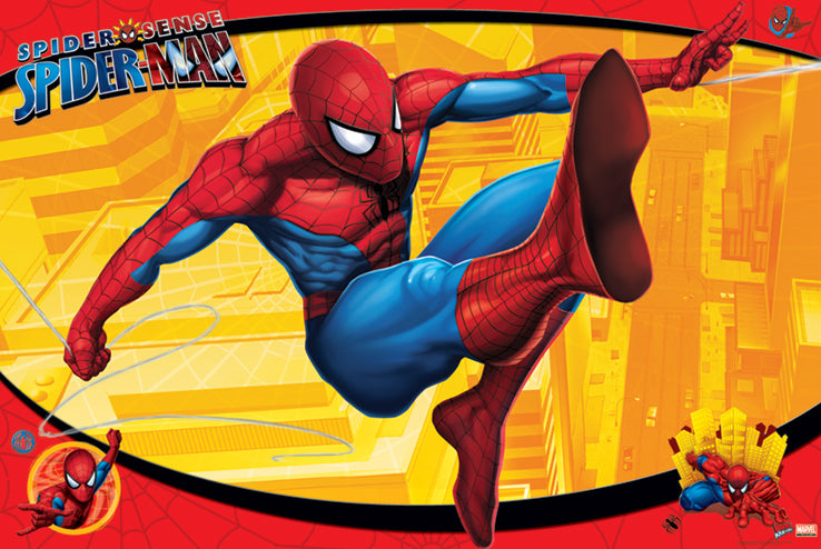 Spider-Man Kick Maxi Poster