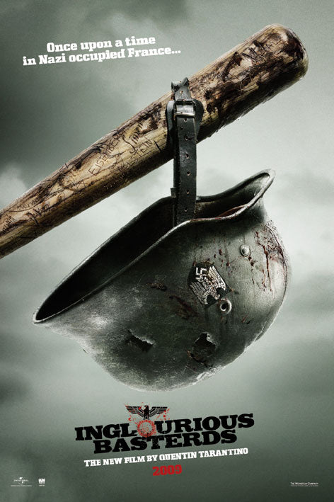 Inglourious Basterds Bat And Helmet Maxi Poster