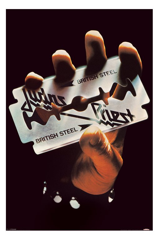 Judas Priest British Steel Poster