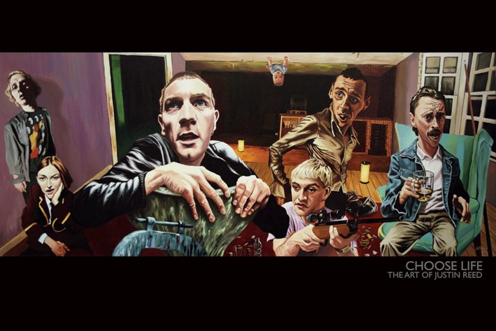 Choose Life Trainspotting The Art Of Justin Reed Maxi Poster