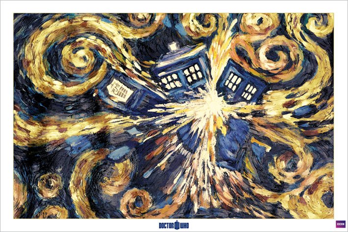 Doctor Who Exploding Tardis Maxi Poster