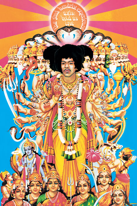 Jimi Hendrix Axis Bold As Love Maxi Poster