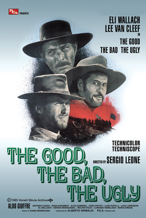 The Good The Bad And The Ugly Film Score Maxi Poster