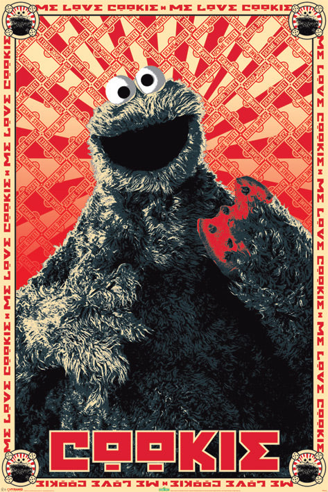 Sesame Street Cookie Monster Maxi Poster