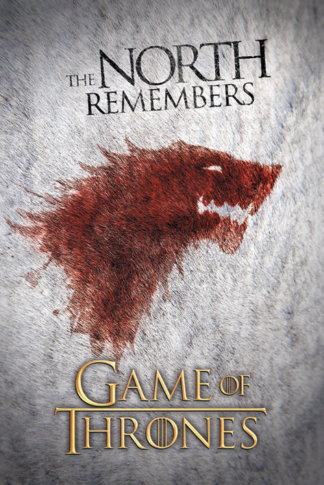 Game Of Thrones Wolf The North Remembers Maxi Poster