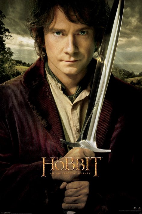 The Hobbit An Unexpected Journey Bilbo Baggins Maxi Poster