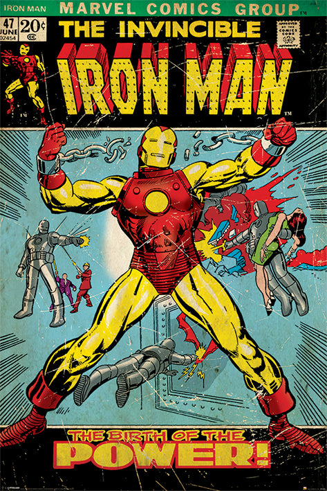 Iron Man Birth Of The Power Maxi Poster