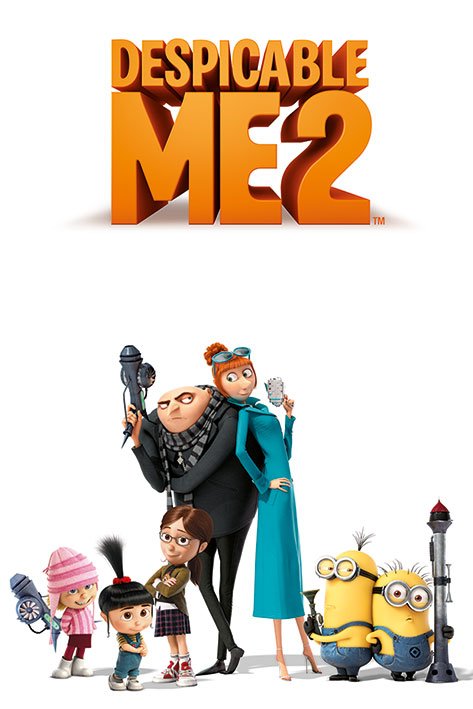 Despicable Me 2 Characters Maxi Poster