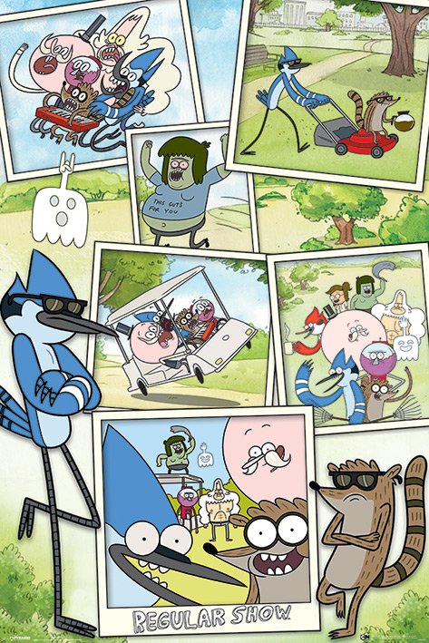 Regular Show TV Series Snapshots Maxi Poster