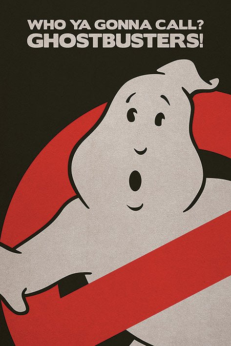 Ghostbusters Close Up Logo Maxi Poster