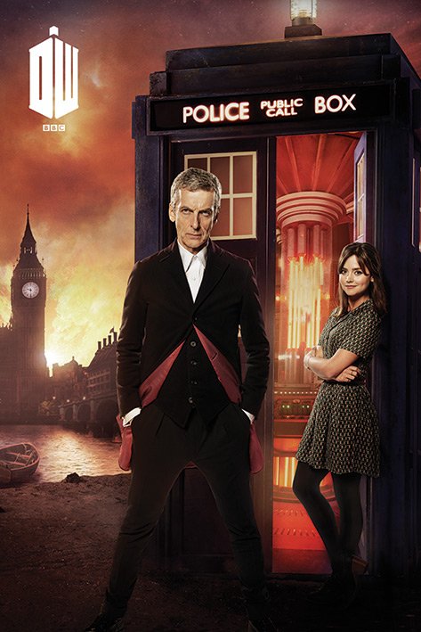 Doctor Who London Fire Maxi Poster