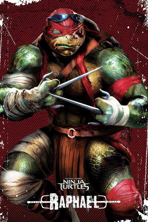 Teenage Mutant Ninja Turtles Raphael Maxi Poster