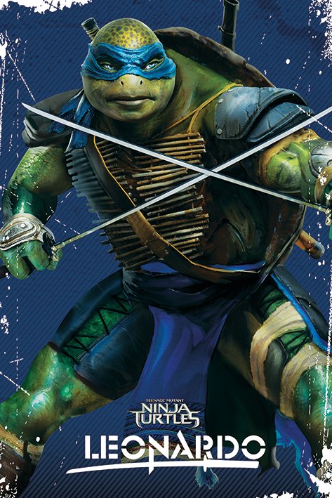 Teenage Mutant Ninja Turtles Leonardo Maxi Poster