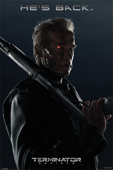 Terminator Genisys He's Back Maxi Poster