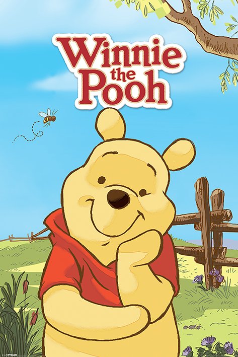 Winnie The Pooh Solo Pooh Maxi Poster