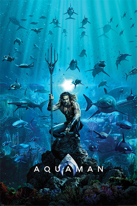 Aquaman Movie Teaser Maxi Poster