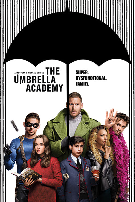 The Umbrella Academy Super Dysfunctional Family Maxi Poster