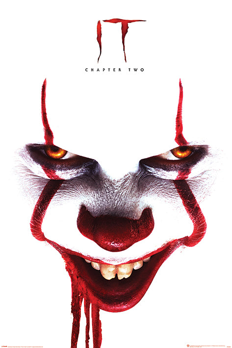 It Chapter Two Pennywise Face Maxi Poster