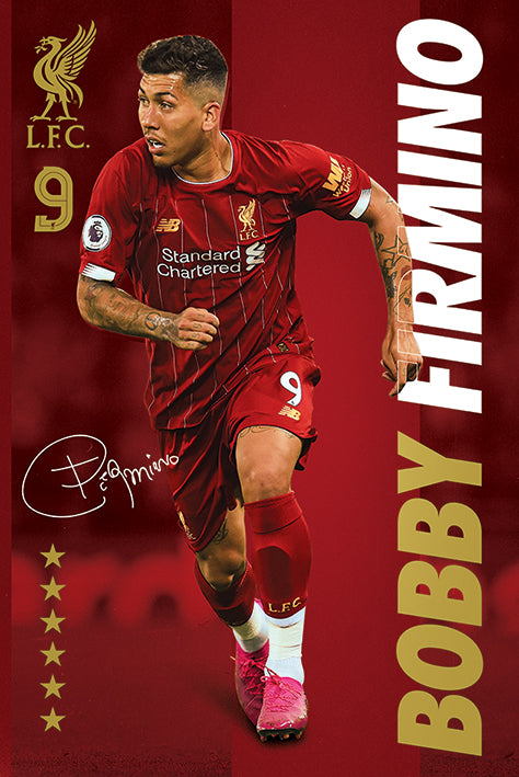 2018-2019 New Balance Liverpool Roberto Firmino Jersey Home Football Men's  Sz L