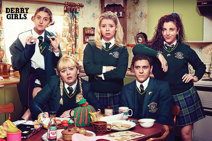 Derry Girls Kitchen Maxi Poster