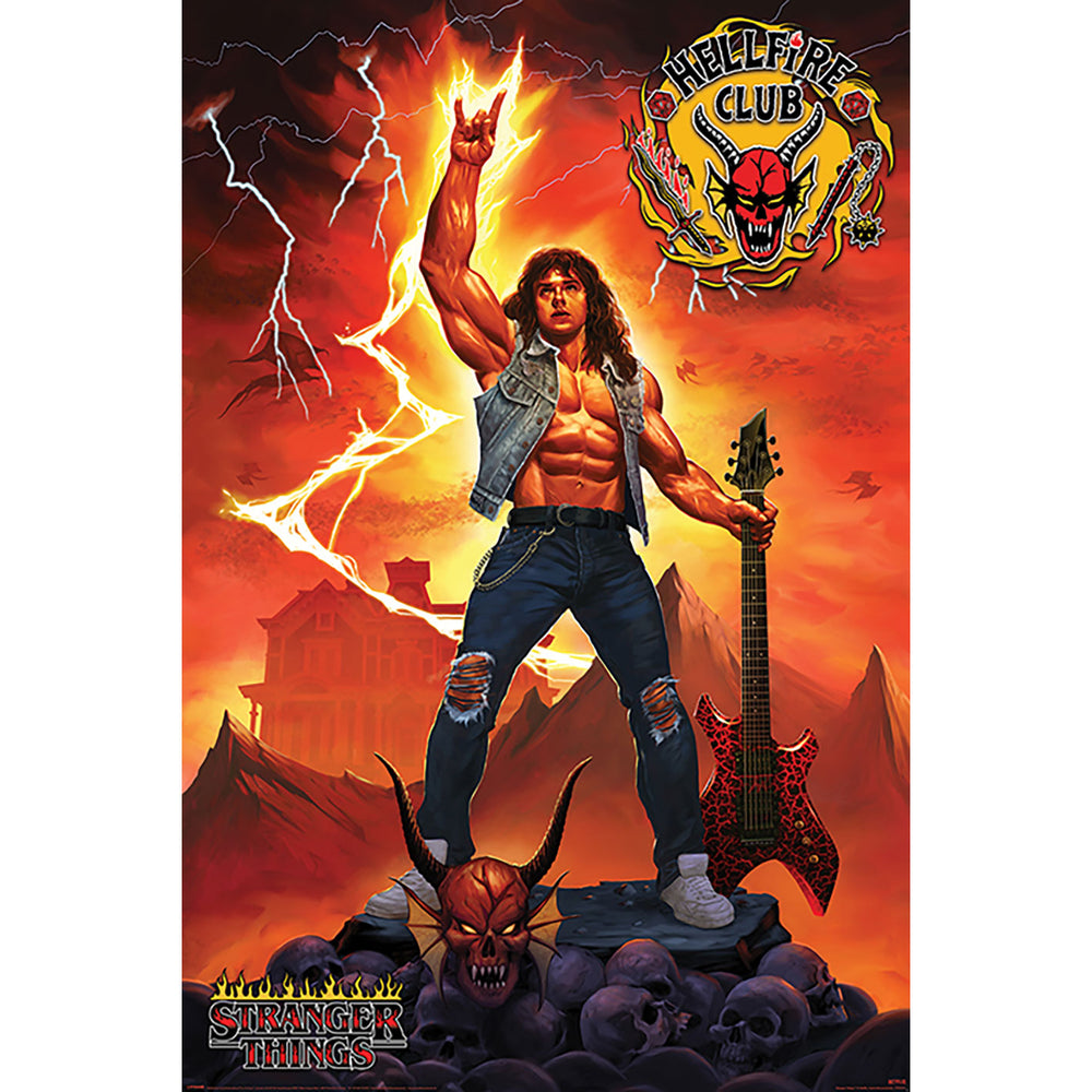 Stranger Things Season 4 Hellfire Club Maxi Poster