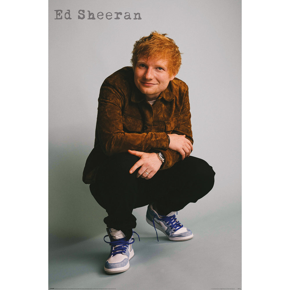 Ed Sheeran Crouch Colour Maxi Poster