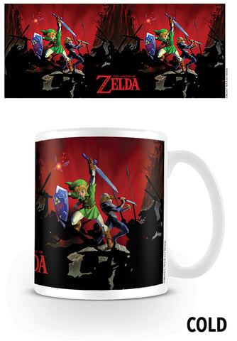 The Legend Of Zelda Battle Official Heat Changing Mug