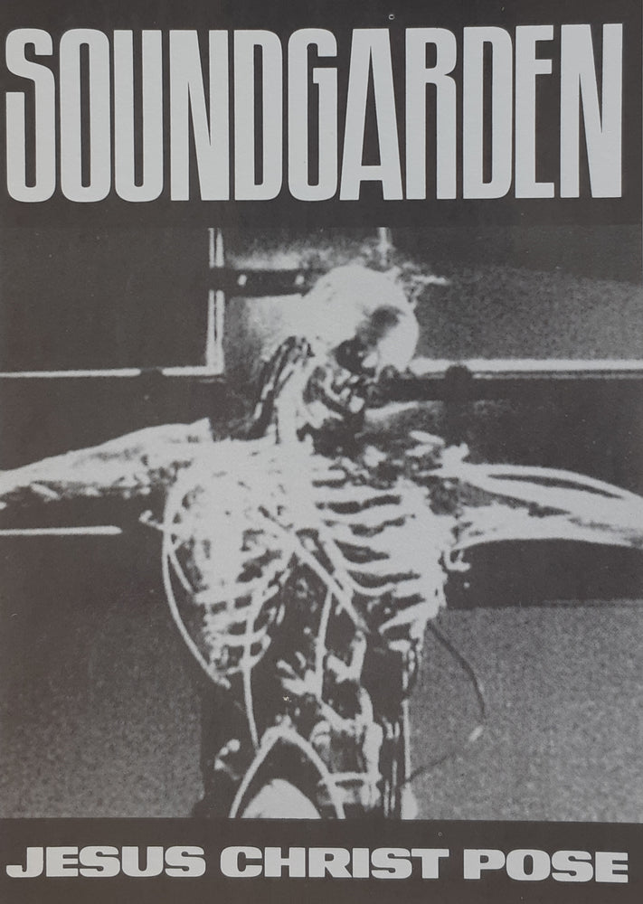 Soundgarden Jesus Christ Pose Postcard