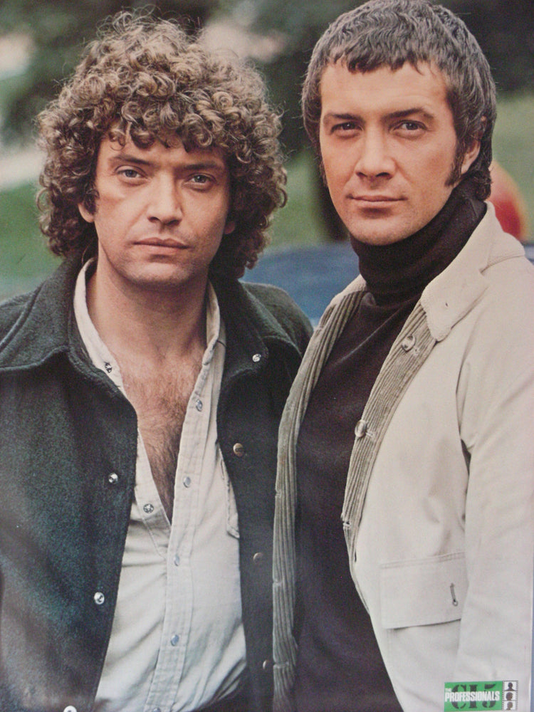 The Professionals Bodie And Doyle Colour Pose Vintage Maxi Poster