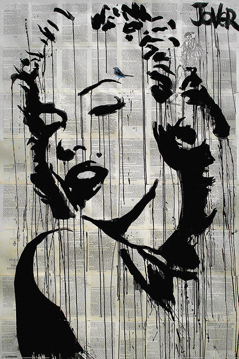 Loui Jover Icon Marilyn Monroe Maxi Poster