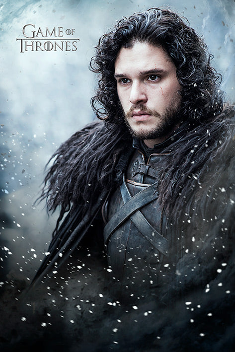 Game Of Thrones Jon Snow Colour Maxi Poster